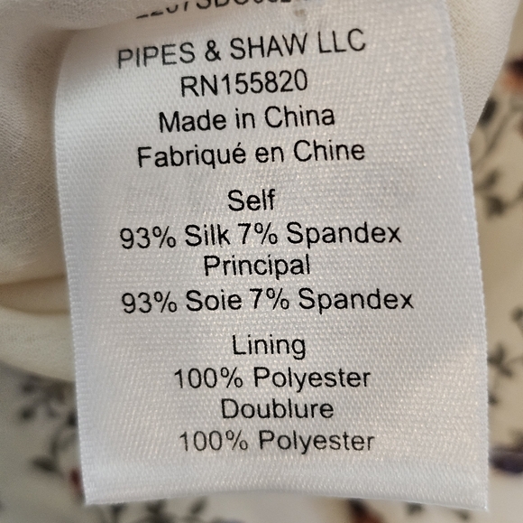 Veronica Beard Riggins Floral Silk Crepe Flounce Mini Dress Beige 4 NWT - Picture 9 of 10